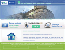 Tablet Screenshot of bccmassafra.it